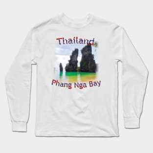 Thailand - Island Paradisein Phang Nga Bay Long Sleeve T-Shirt